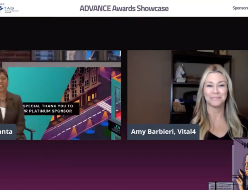 Sharing Vital4’s Mission at the 2021 ADVANCE Awards Showcase