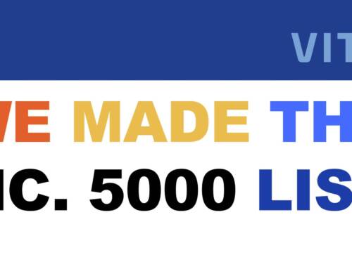 For the second time, Vital4 makes the Inc. 5000 as one of America’s fastest-growing private companies